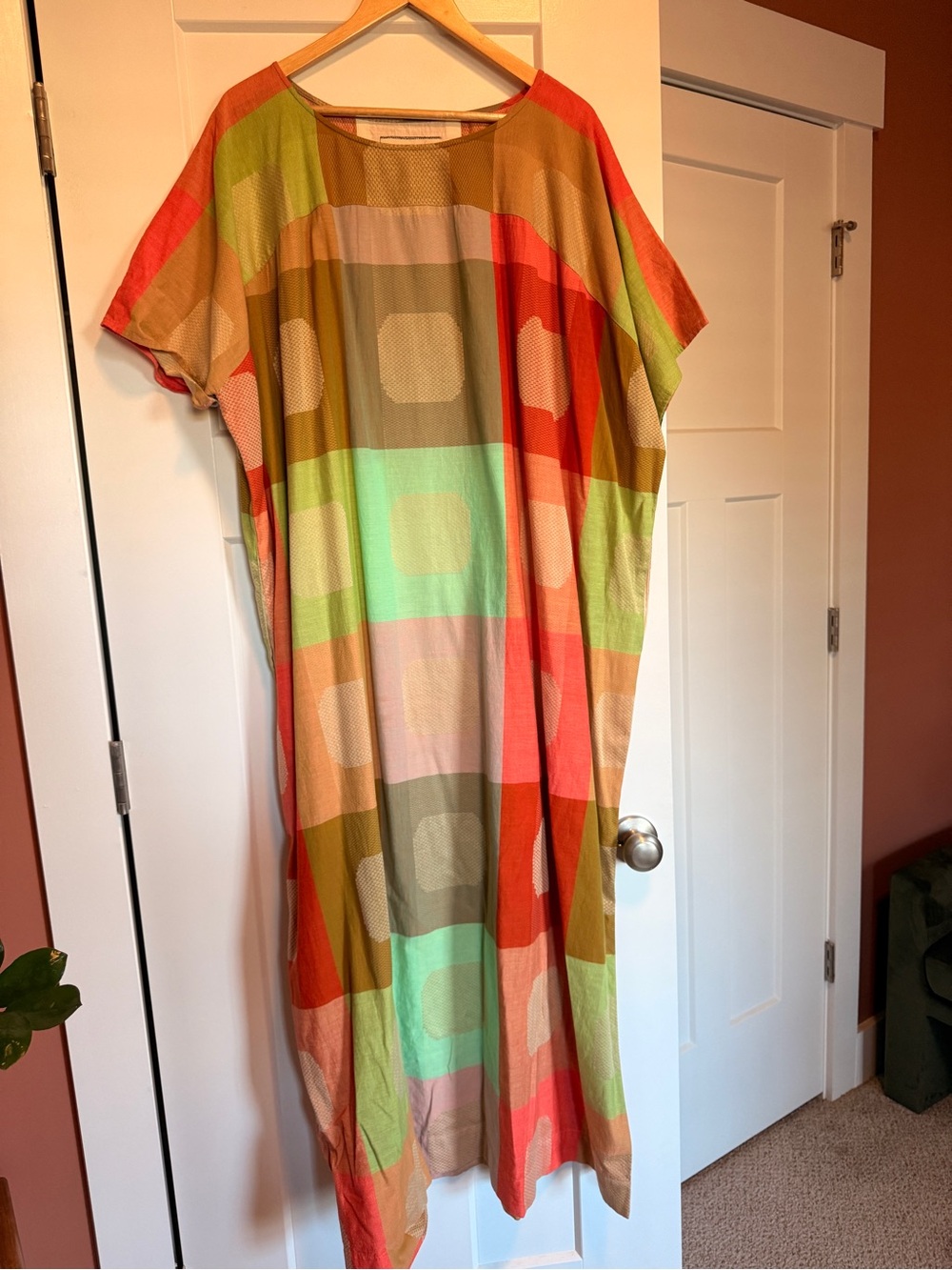 Ace & Jig Multi-Color Geo Maxi Dress